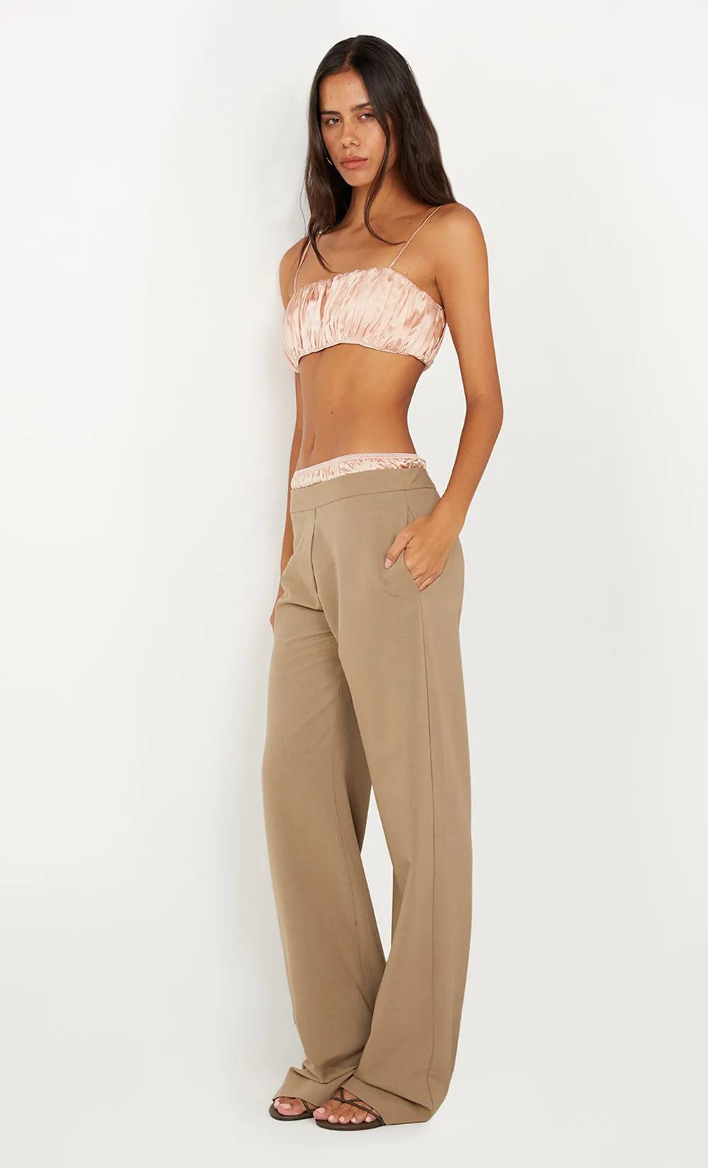 JAI CONTRAST PANT - TAUPEE/PEACH sold by bec + bridge product image thumbnail 2