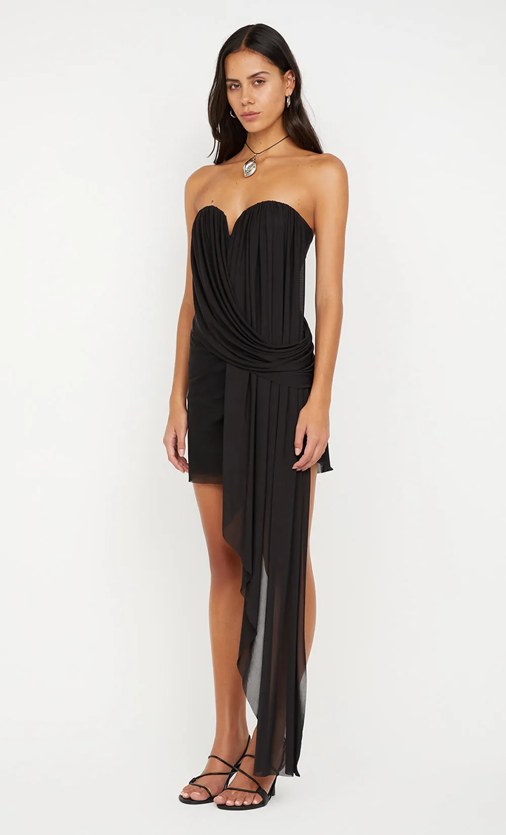 DANKA STRAPLESS MINI DRESS - BLACK sold by bec + bridge product image thumbnail 3