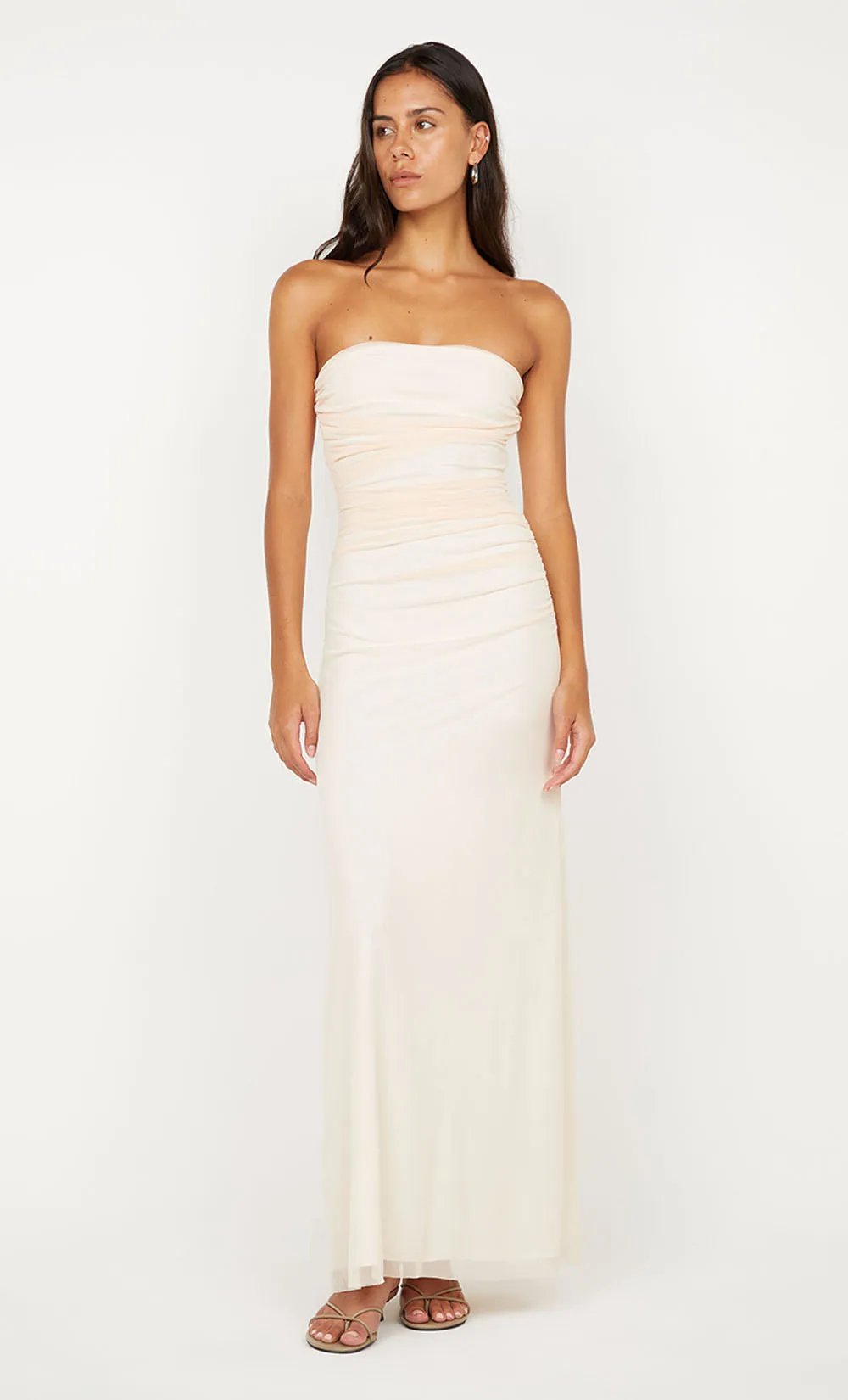 ALARA STRAPLESS DRESS - PEACH sold by bec + bridge product image thumbnail 3