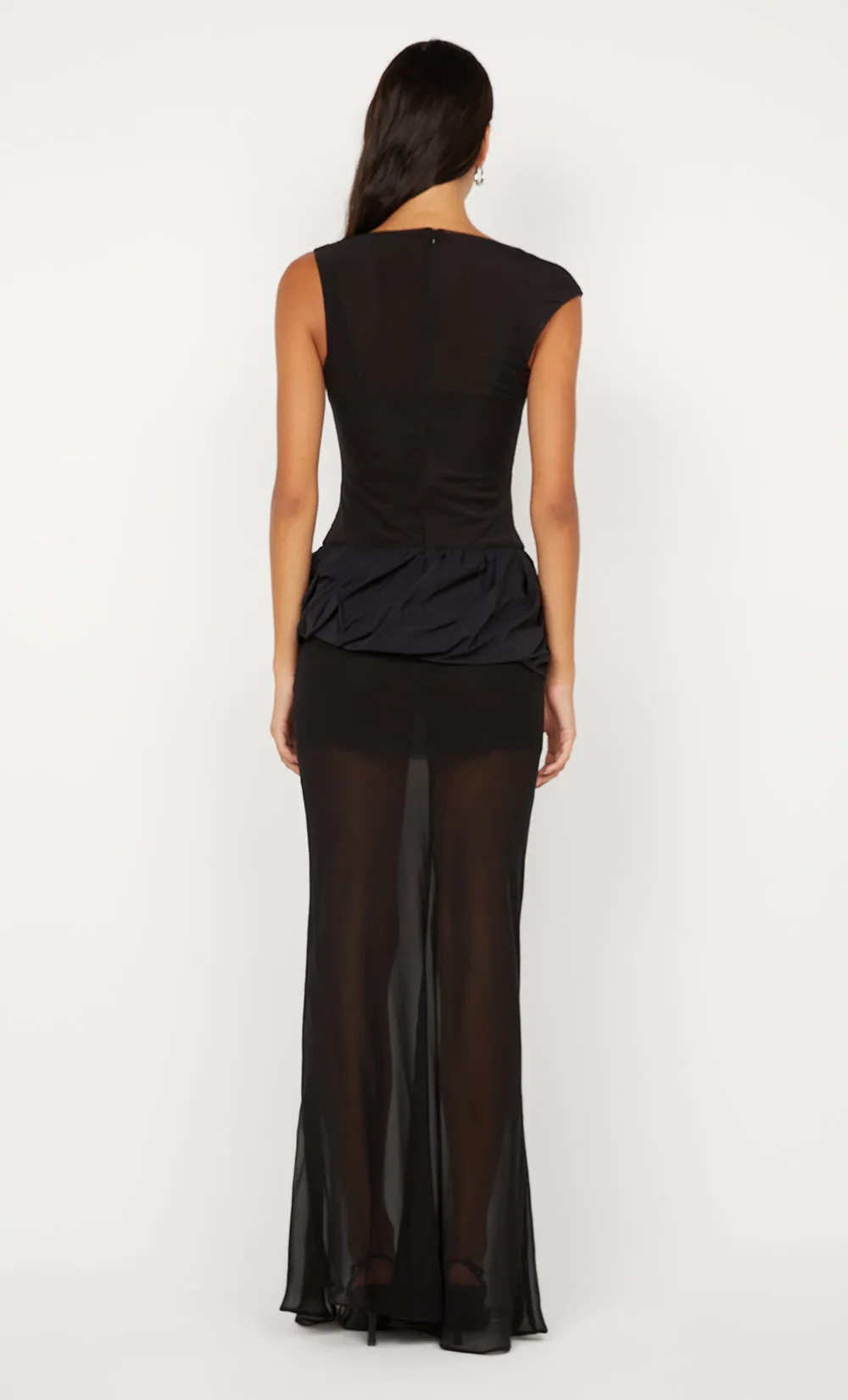IDA BUBBLE MAXI DRESS - BLACK sold by bec + bridge product image thumbnail 5