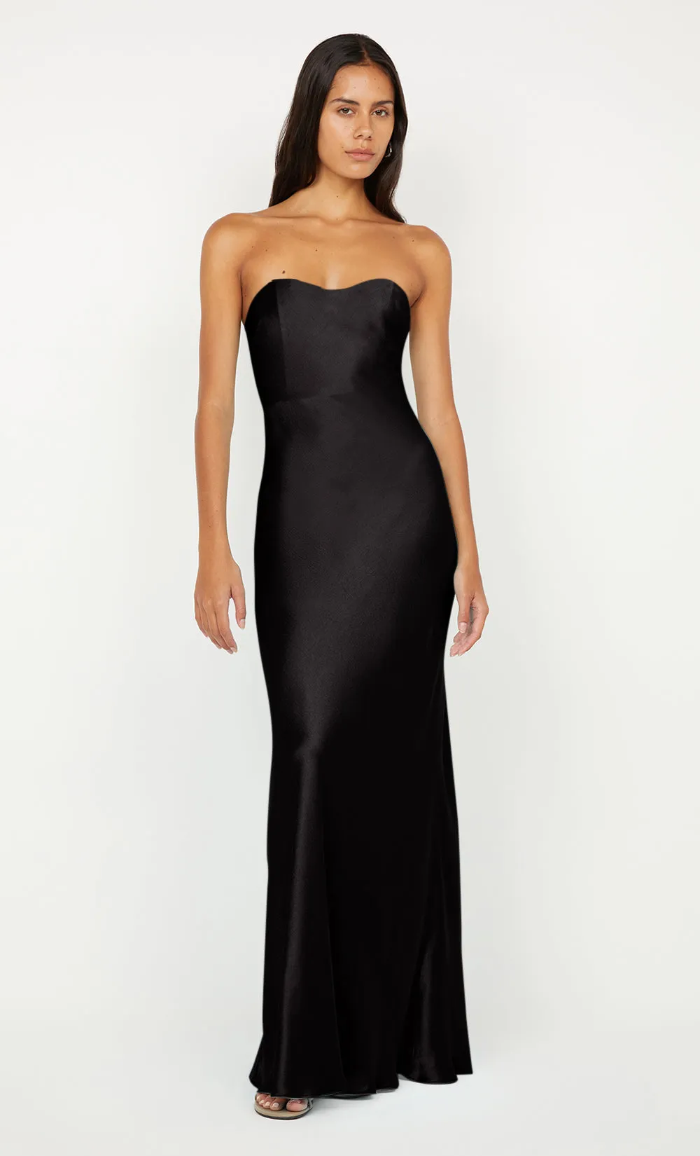 CINDER STRAPLESS MAXI DRESS - BLACK sold by bec + bridge product image thumbnail 5