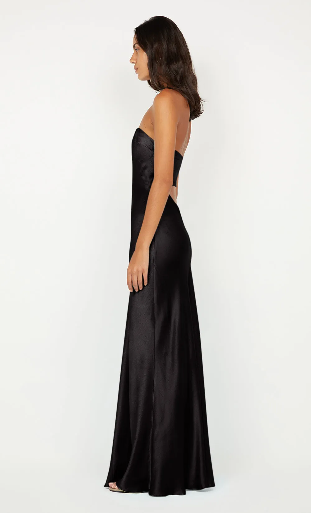 CINDER STRAPLESS MAXI DRESS - BLACK sold by bec + bridge product image thumbnail 4