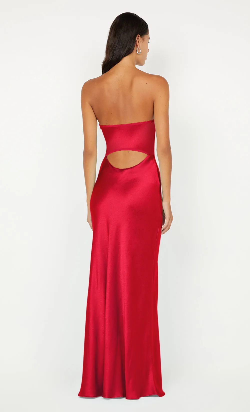 CINDER STRAPLESS MAXI DRESS - STRAWBERRY sold by bec + bridge product image thumbnail 3