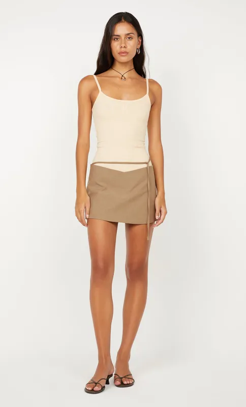FINN MINI SKIRT  - OLIVE sold by bec + bridge