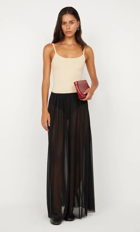 CAMILLE MAXI SKIRT - BLACK sold by bec + bridge