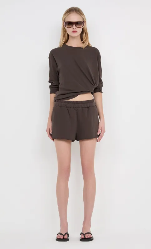 JORJA SHORT - DARK CHOCOLATE sold by bec + bridge