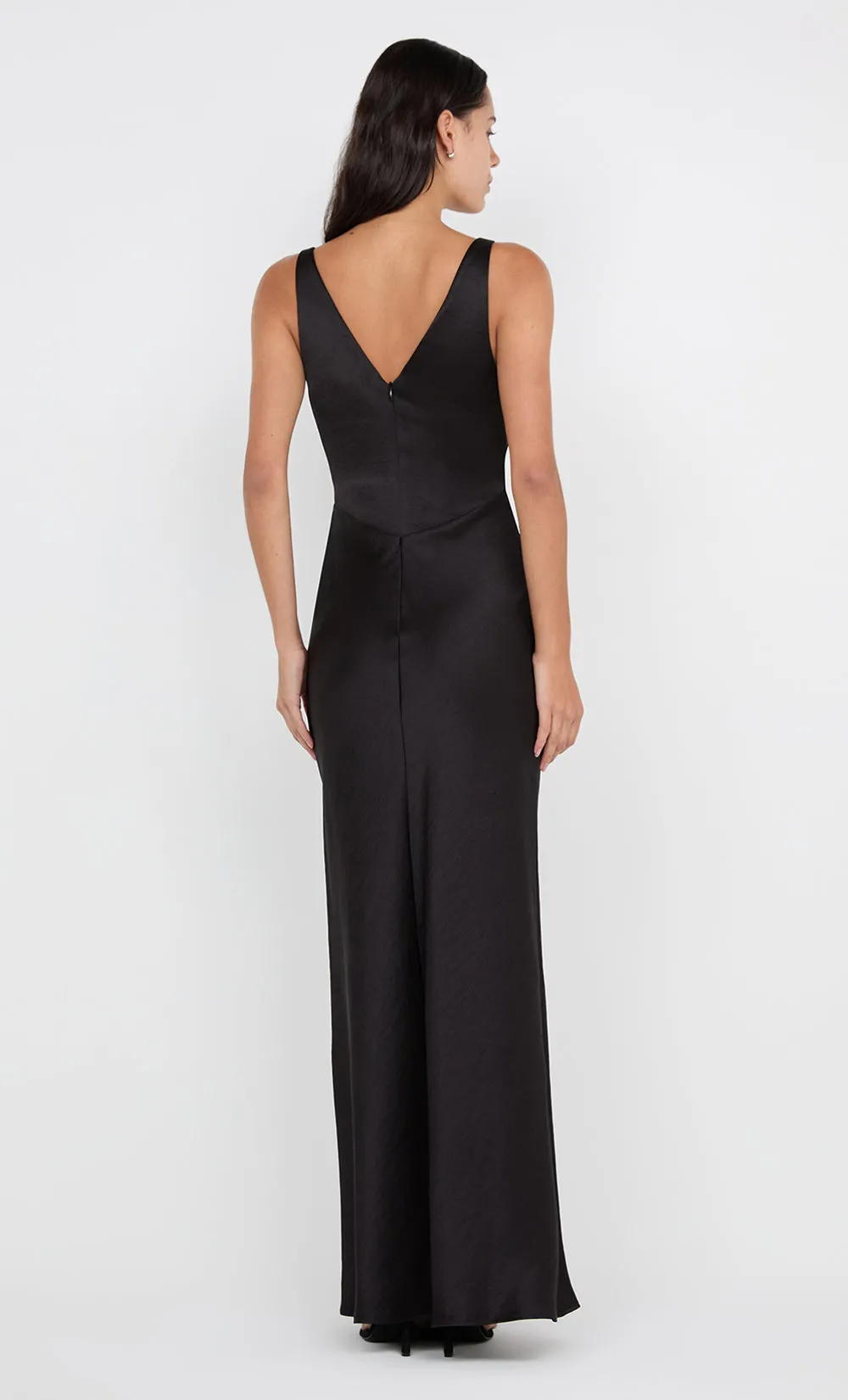 AUSTEN V NECK MAXI DRESS - BLACK sold by bec + bridge product image thumbnail 3