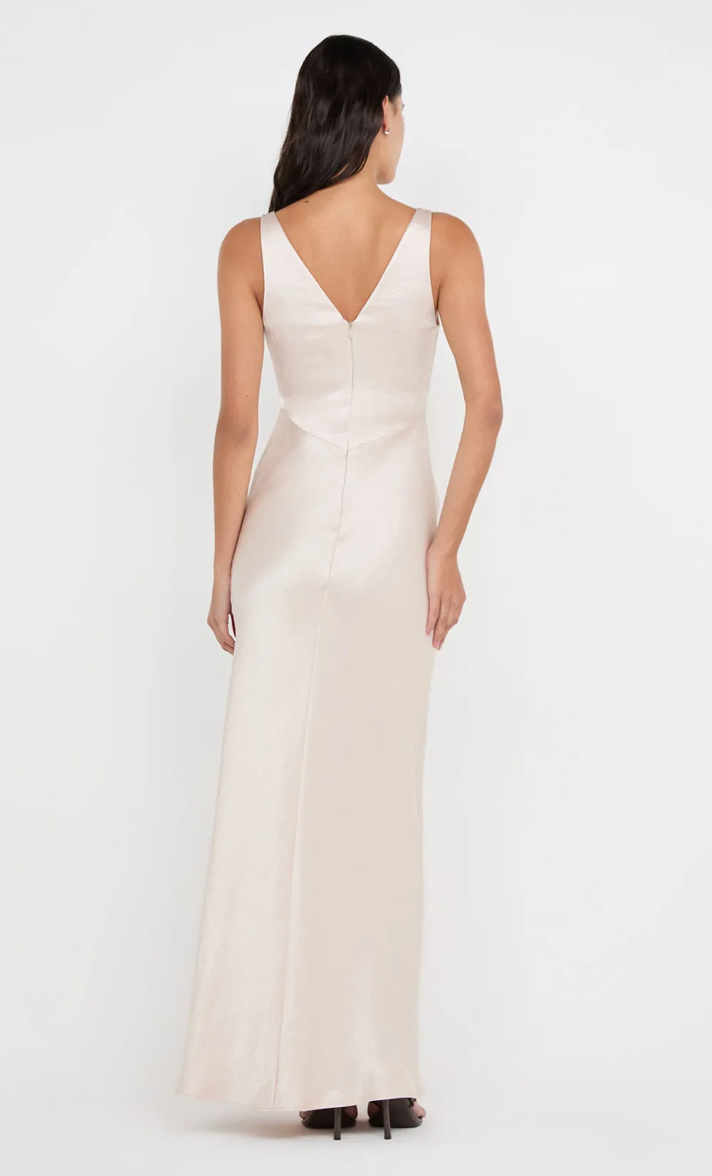 AUSTEN V NECK MAXI DRESS - SAND sold by bec + bridge product image thumbnail 2