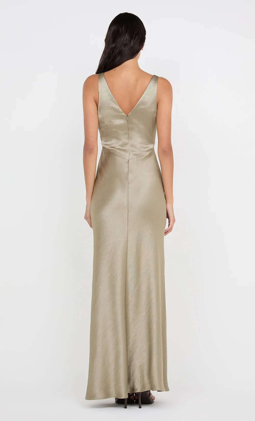 AUSTEN V NECK MAXI DRESS - SAGE sold by bec + bridge product image thumbnail 3