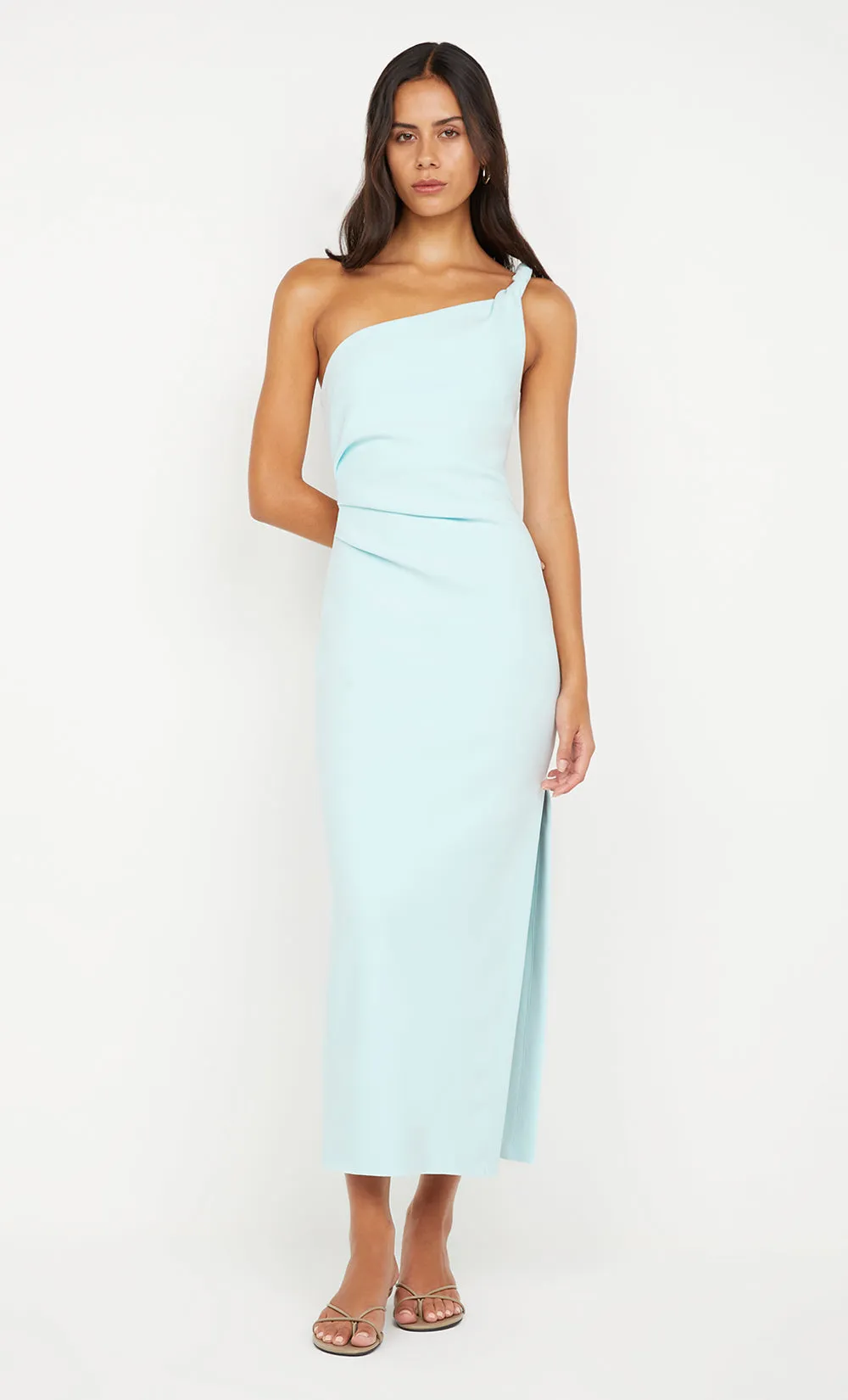 ARIVEN ASYM MIDI DRESS - ARCTIC BLUE sold by bec + bridge product image thumbnail 4