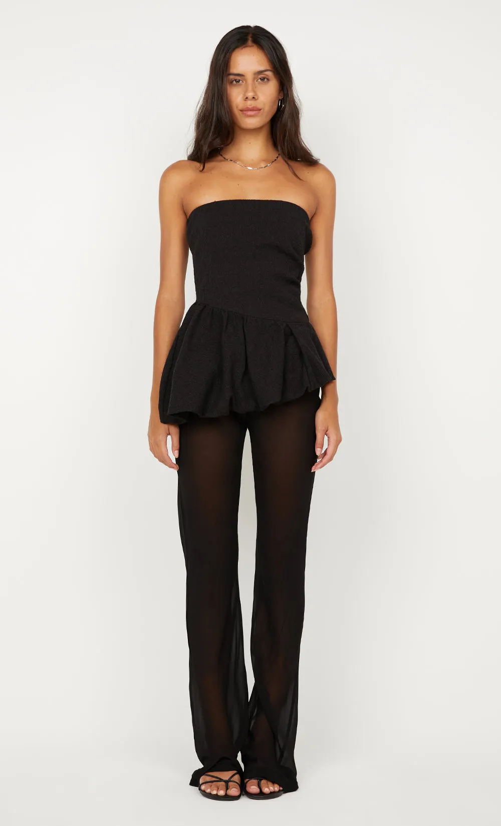 ROWENA STRAPLESS TOP - BLACK sold by bec + bridge product image thumbnail 3