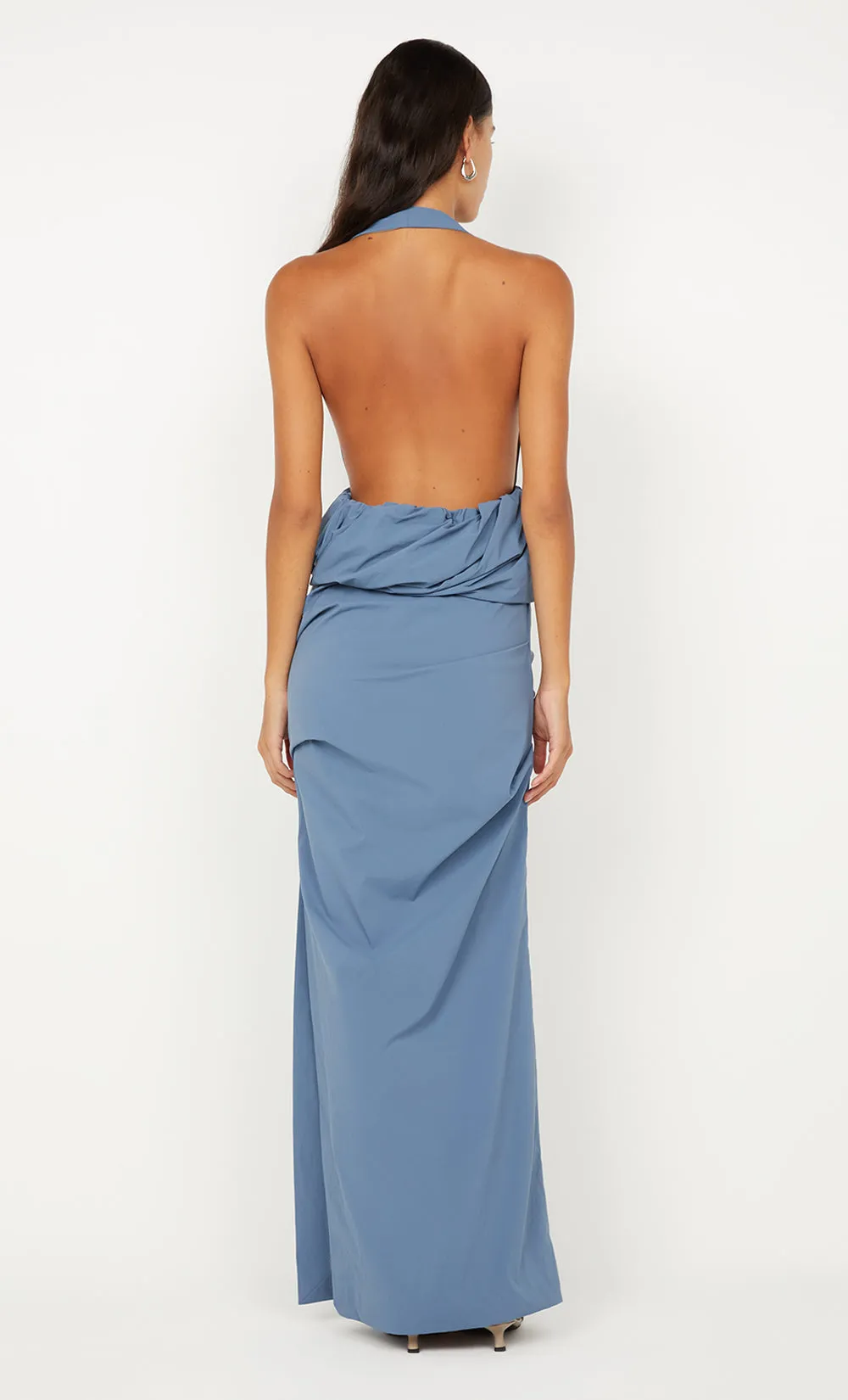 PRISCILLA BUBBLE MAXI DRESS - STEEL BLUE sold by bec + bridge product image thumbnail 2