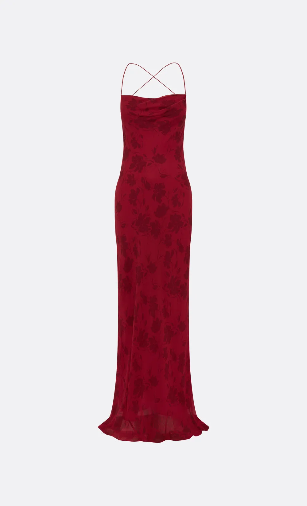 RUBY SLIP MAXI DRESS - CHERRY FLORAL sold by bec + bridge