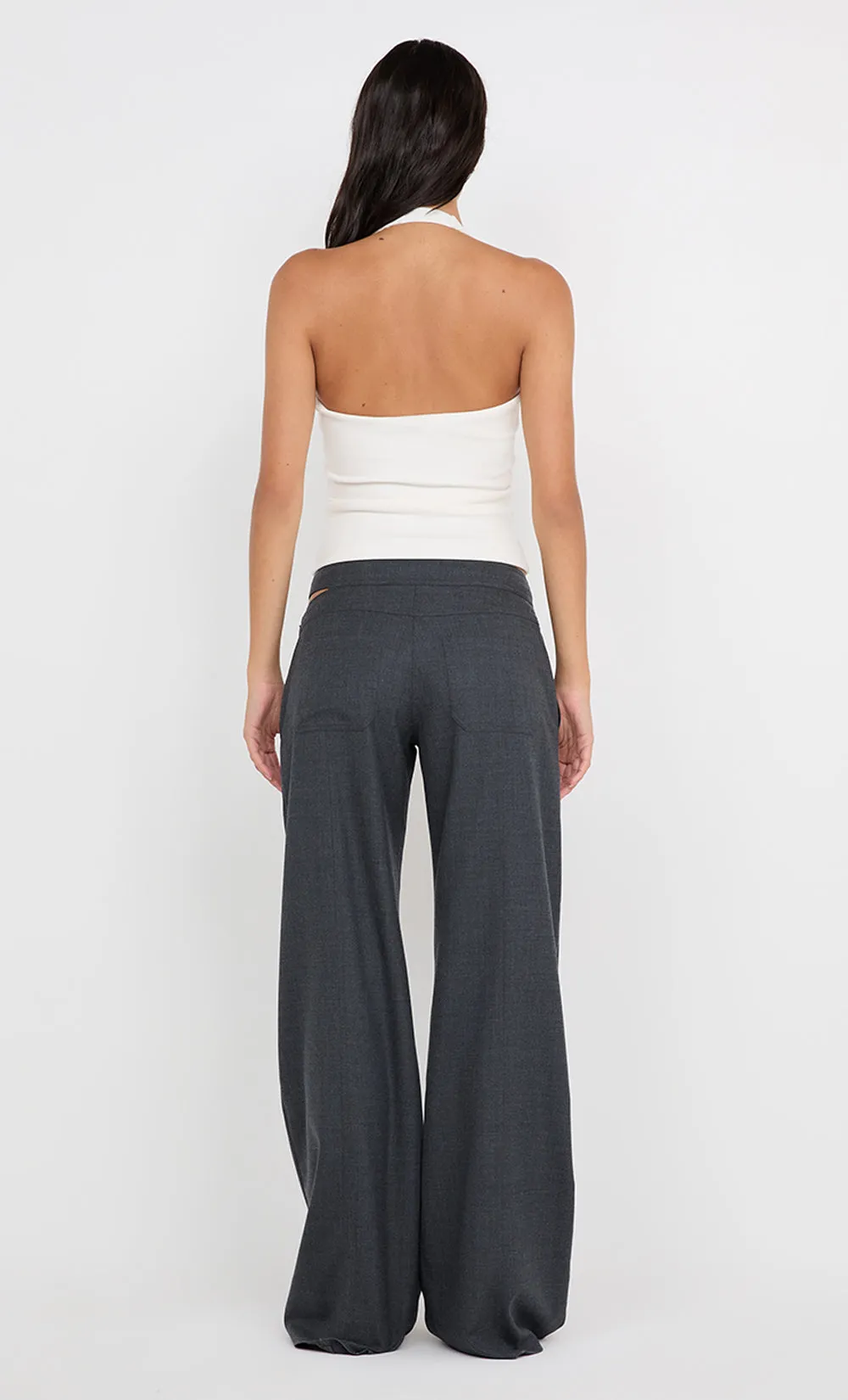 IONE HALTER TOP - IVORY sold by bec + bridge product image thumbnail 3