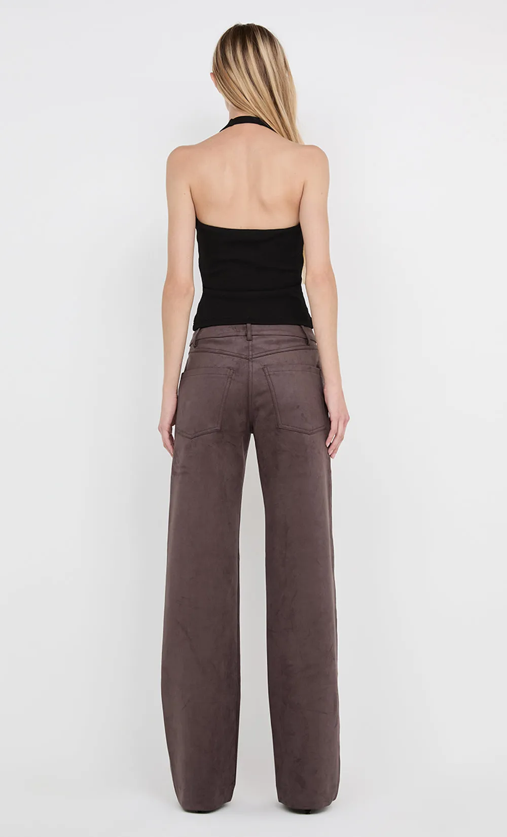 IONE HALTER TOP - BLACK sold by bec + bridge product image thumbnail 4