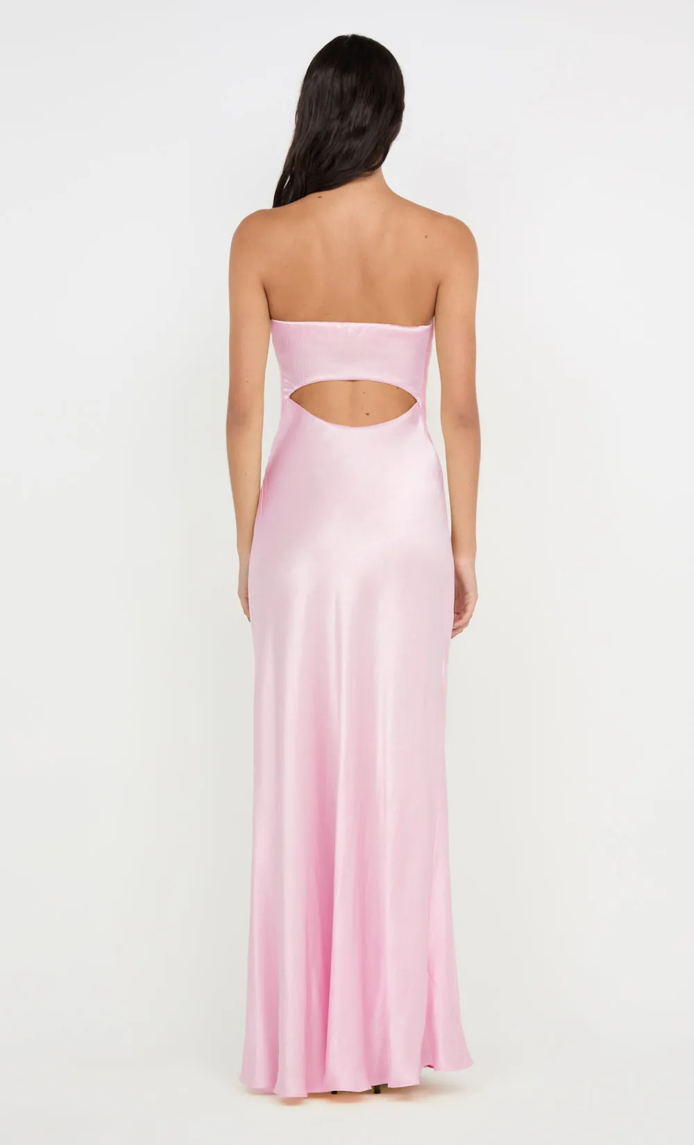CINDER STRAPLESS MAXI DRESS - POWDER PINK sold by bec + bridge product image thumbnail 4