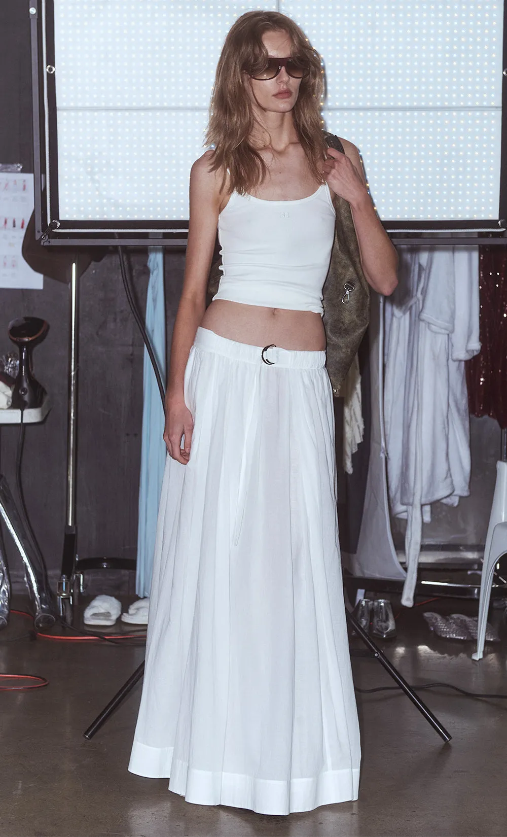 LYNNA MAXI SKIRT - WHITE sold by bec + bridge product image thumbnail 2
