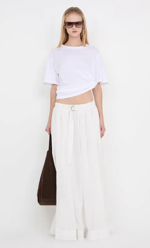 LYNNA MAXI SKIRT - WHITE sold by bec + bridge