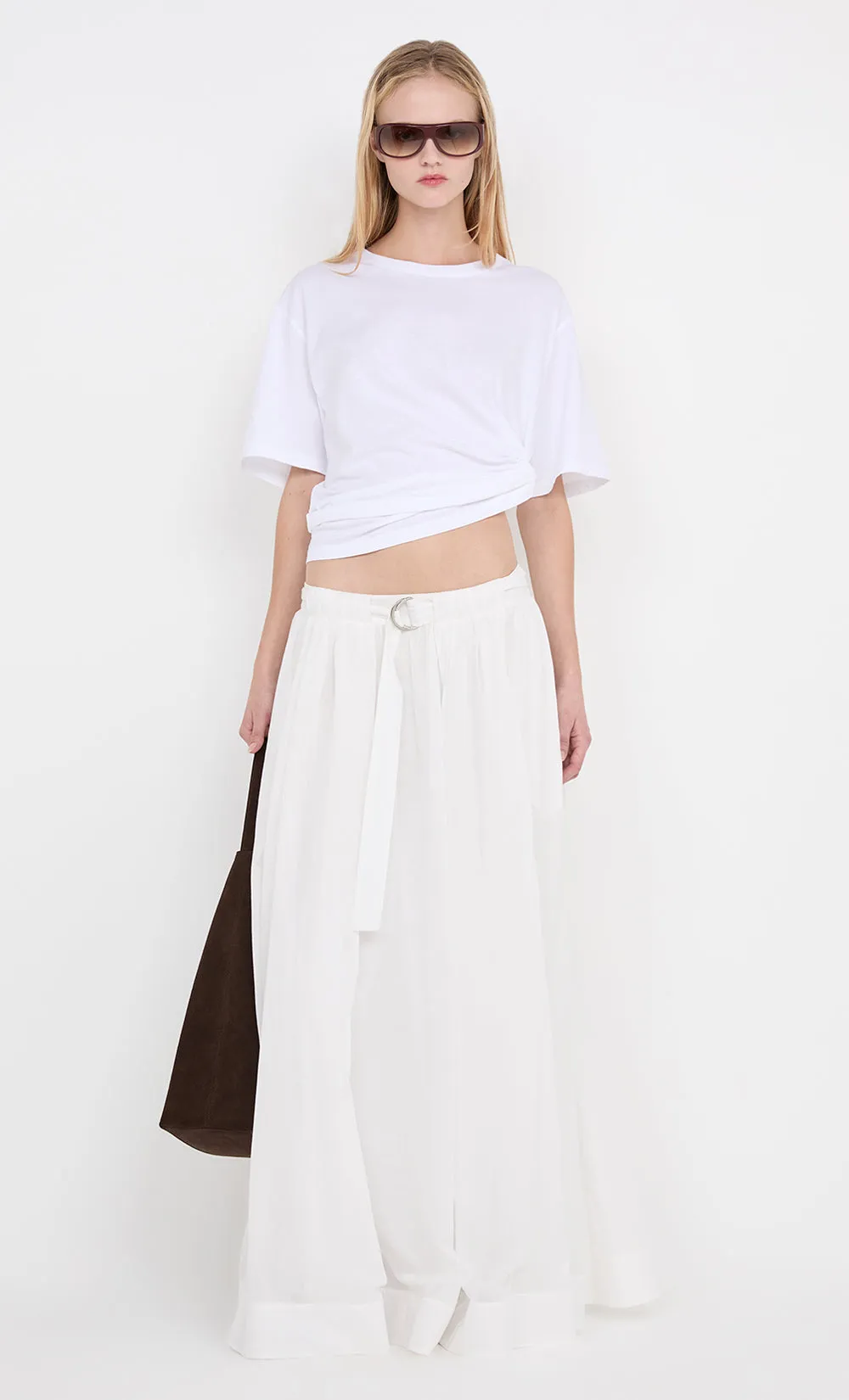 LYNNA MAXI SKIRT - WHITE sold by bec + bridge product image thumbnail 4