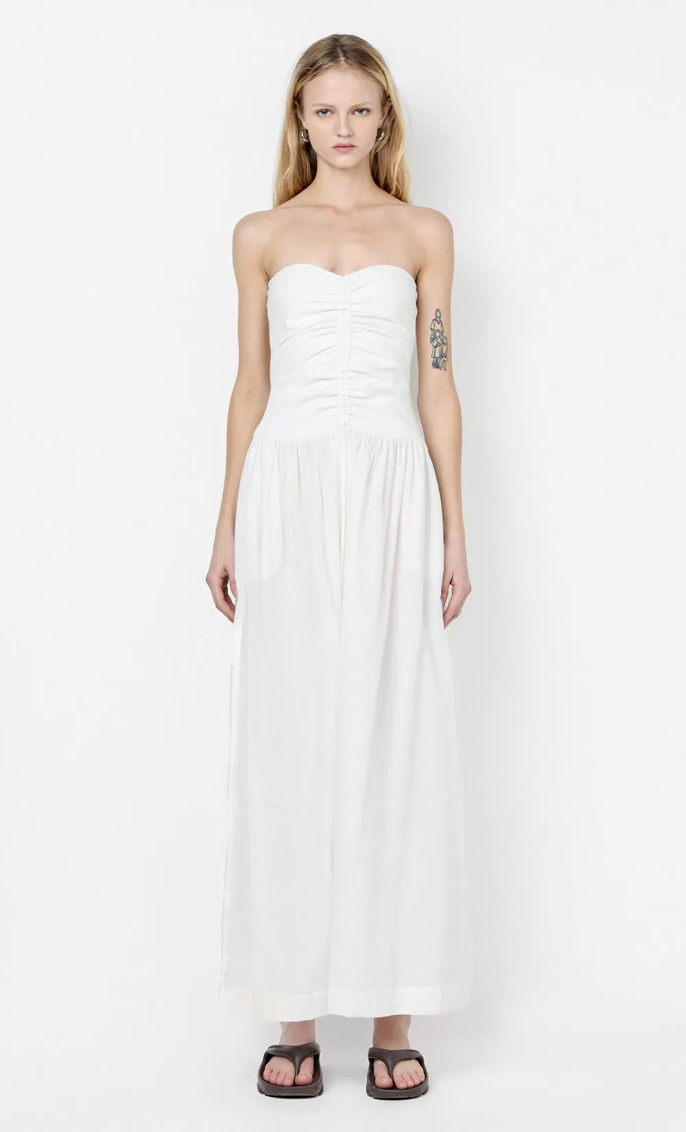 IONE MAXI DRESS - IVORY sold by bec + bridge