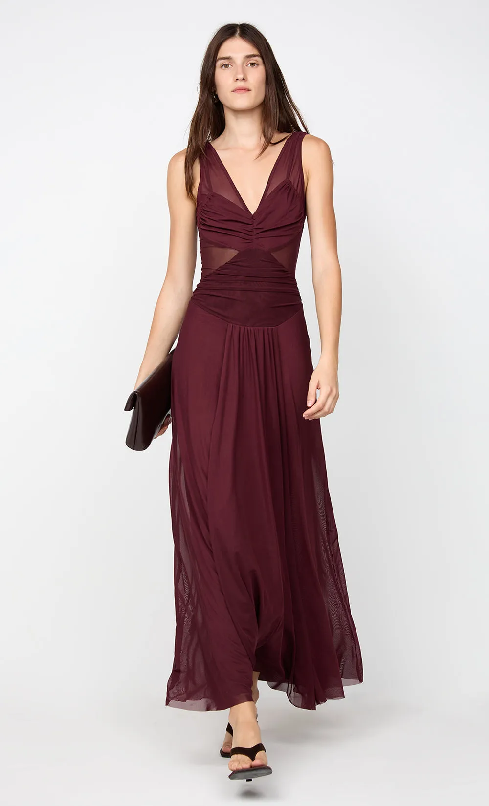 JIMENA MAXI DRESS - PLUM sold by bec + bridge product image thumbnail 2