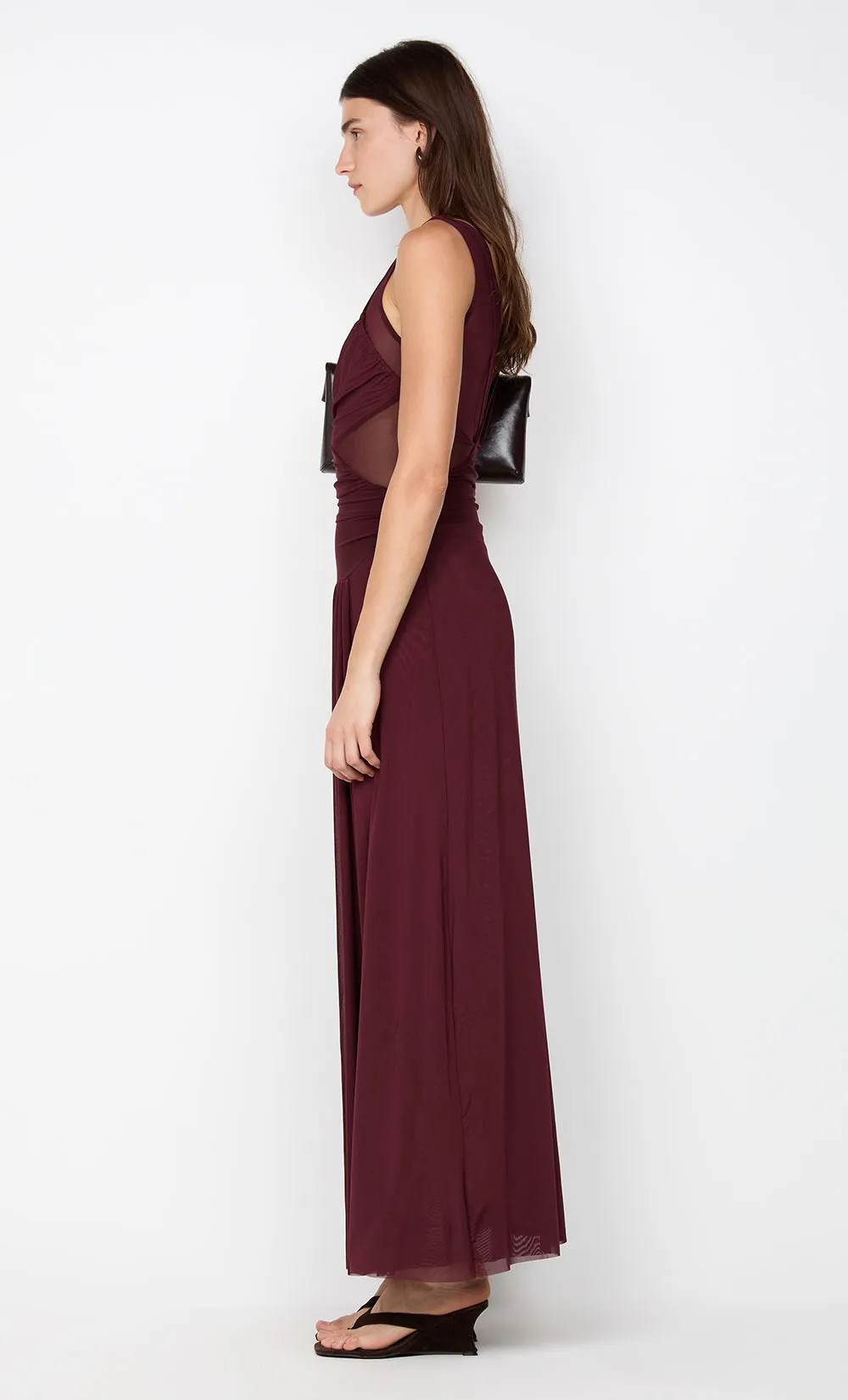 JIMENA MAXI DRESS - PLUM sold by bec + bridge product image thumbnail 5