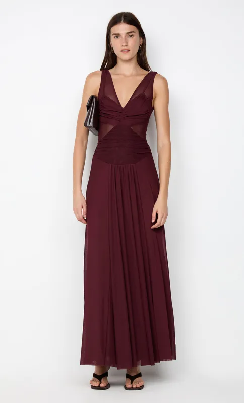 JIMENA MAXI DRESS - PLUM made by bec + bridge