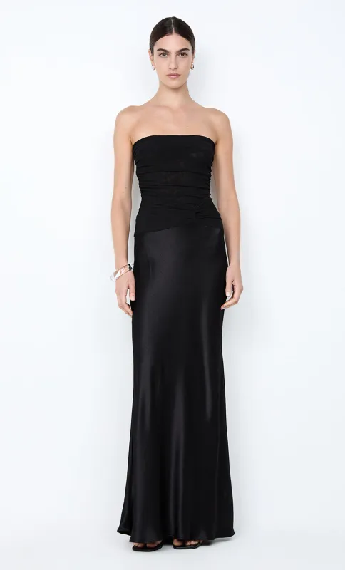 MILLAH STRAPLESS DRESS - BLACK sold by bec + bridge