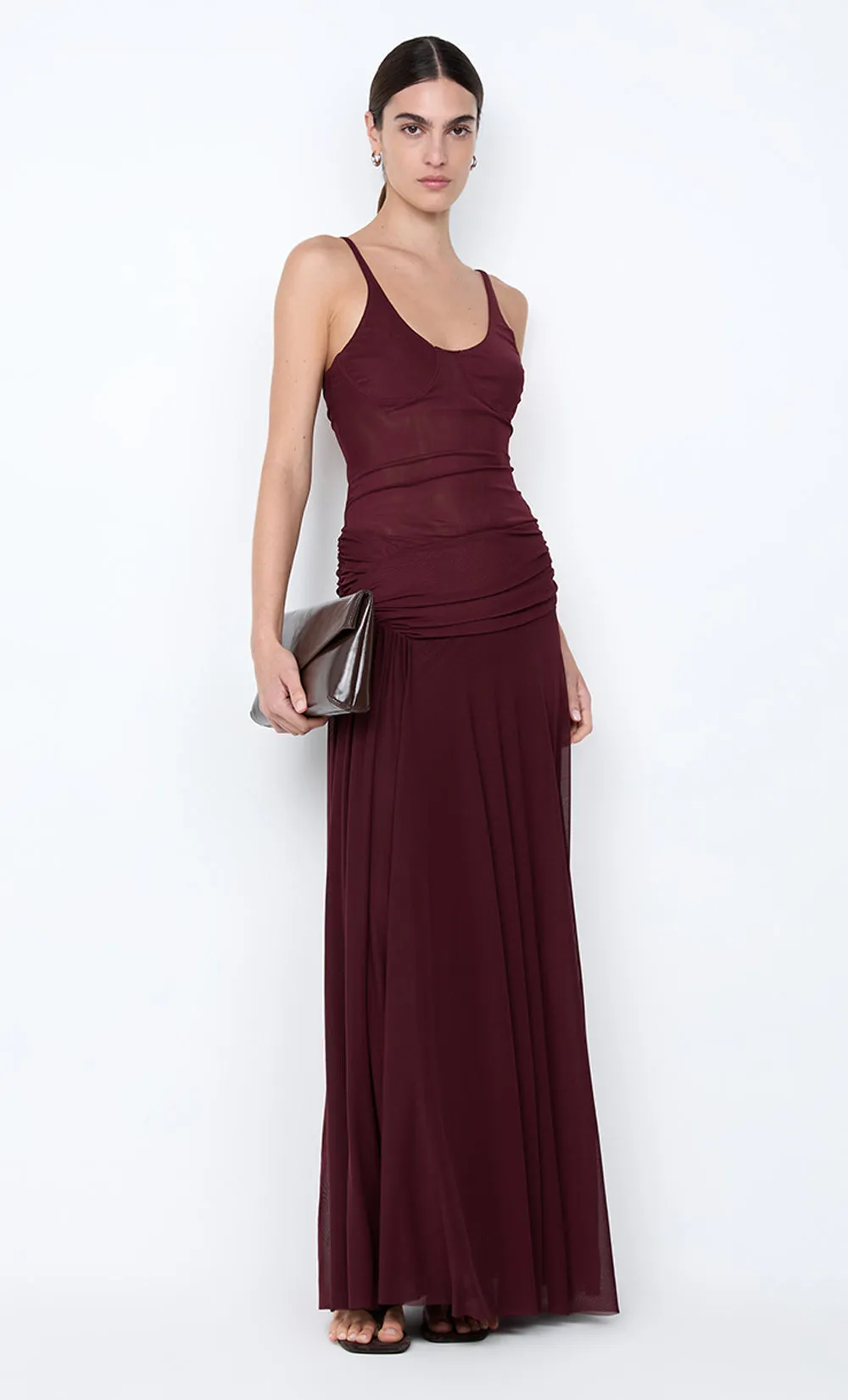 CITRINA MAXI DRESS - PLUM sold by bec + bridge product image thumbnail 3