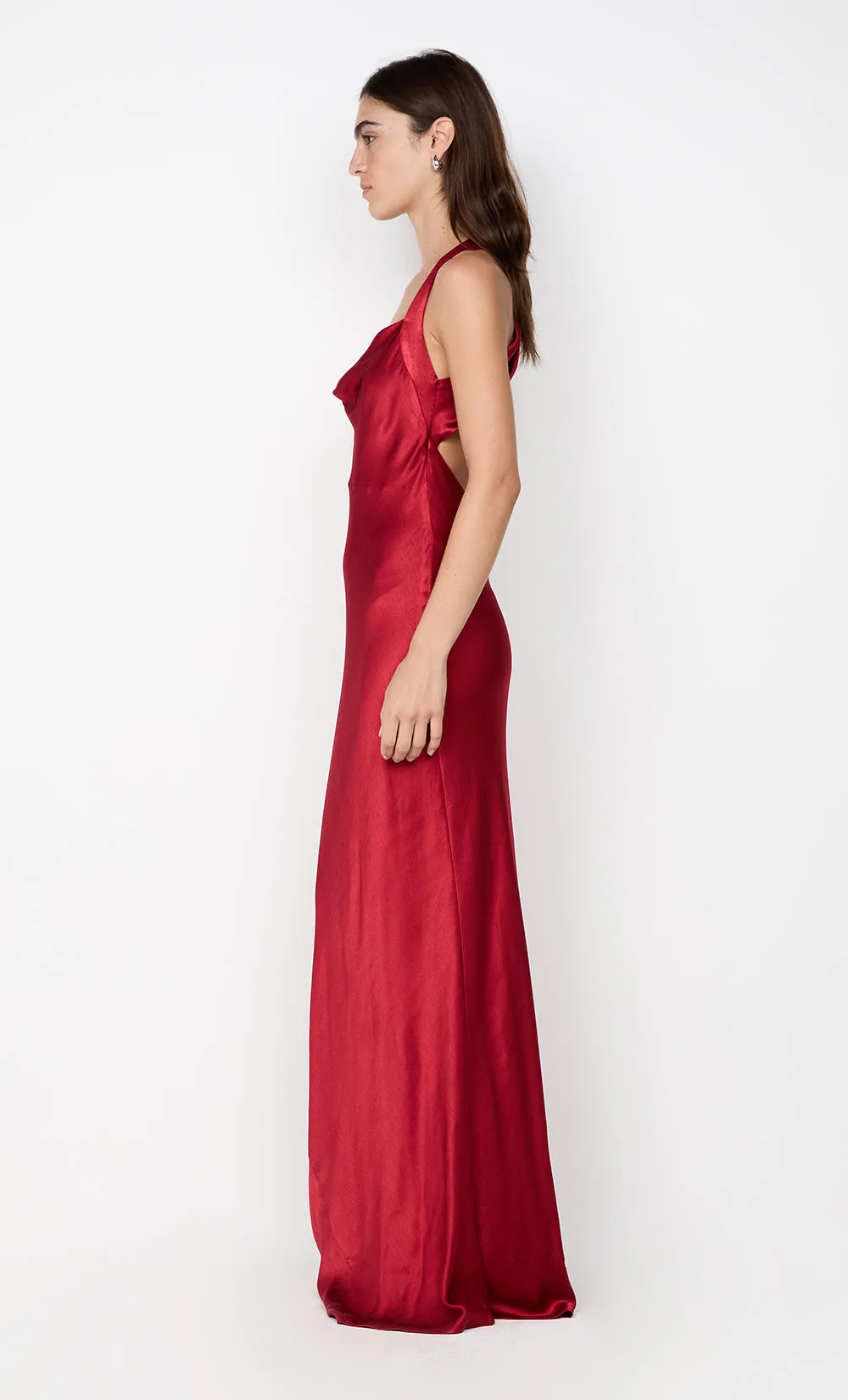 GIA HALTER MAXI DRESS - CHERRY sold by bec + bridge product image thumbnail 3