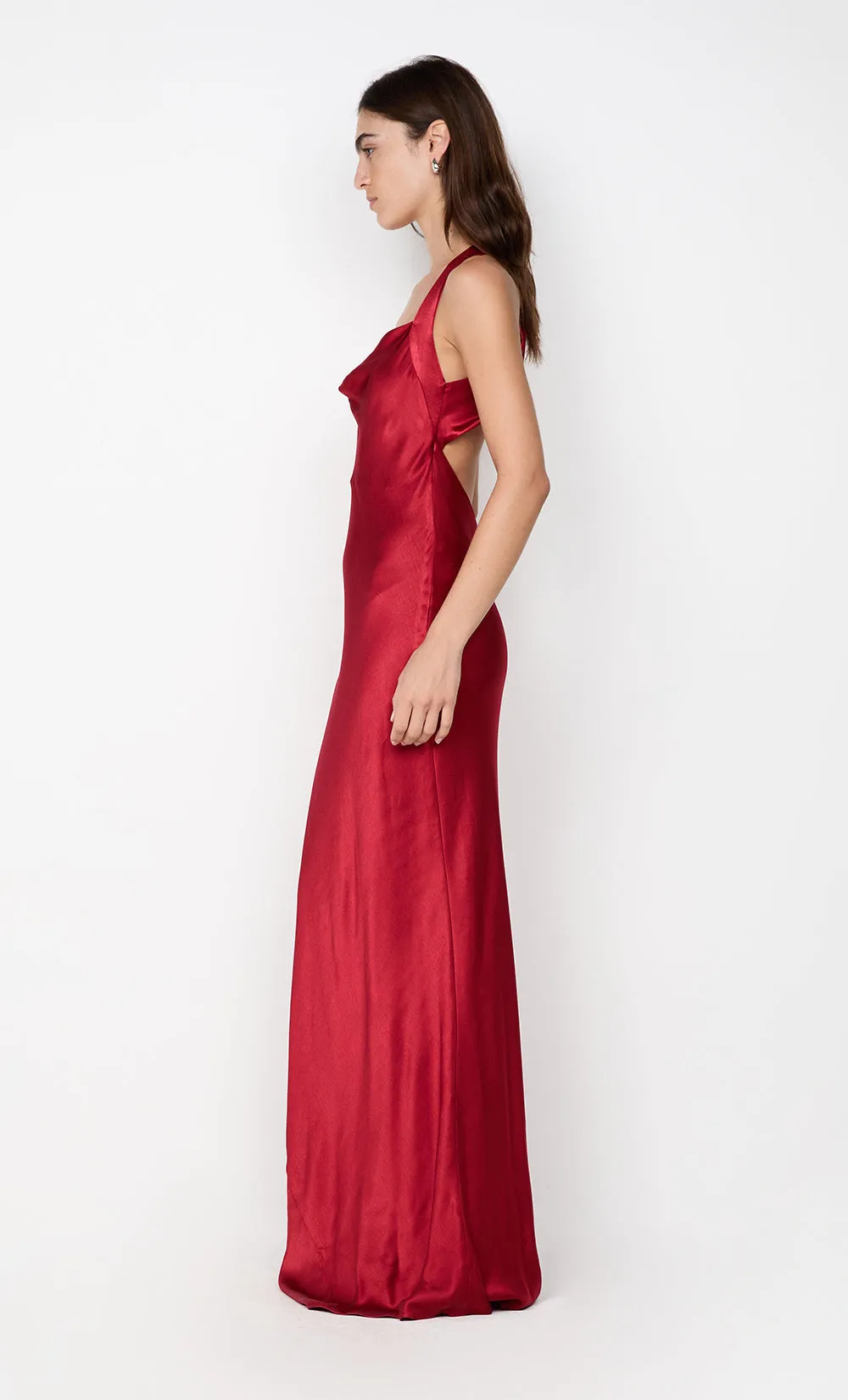 GIA HALTER MAXI DRESS - CHERRY sold by bec + bridge product image thumbnail 5
