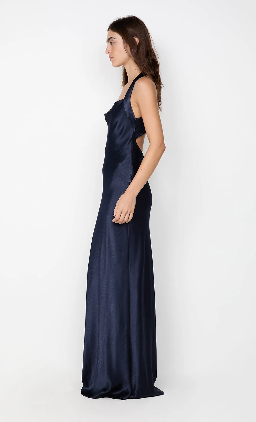GIA HALTER MAXI DRESS - INK sold by bec + bridge product image thumbnail 4