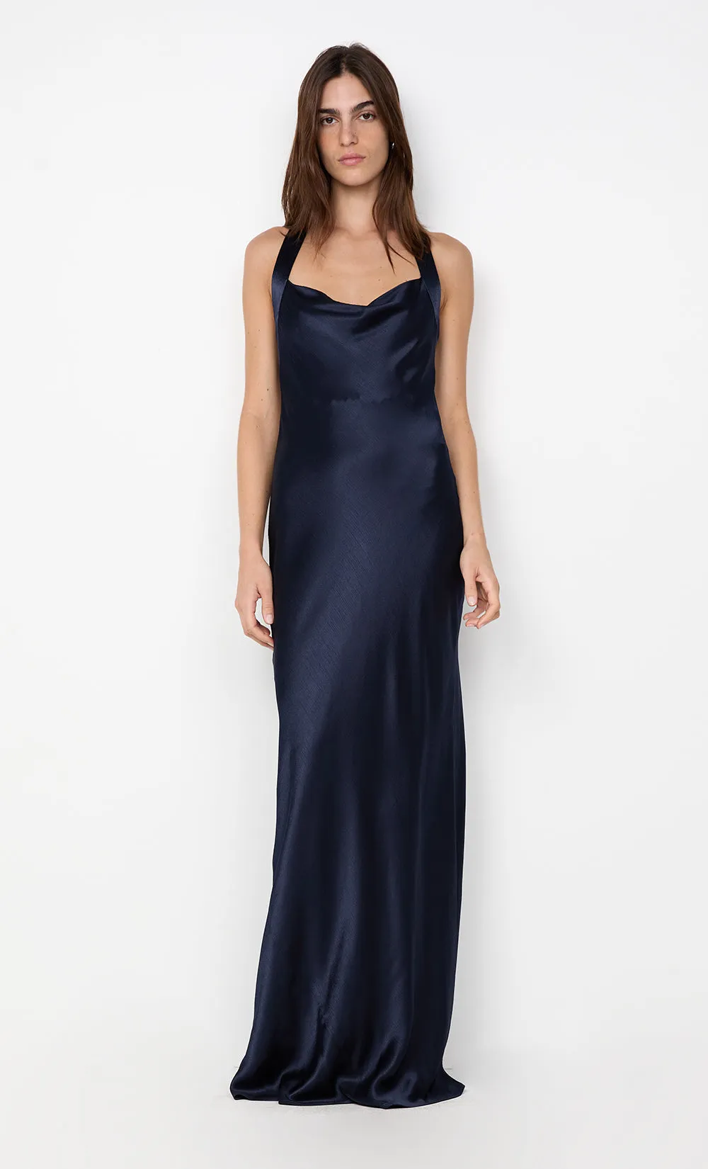 GIA HALTER MAXI DRESS - INK sold by bec + bridge