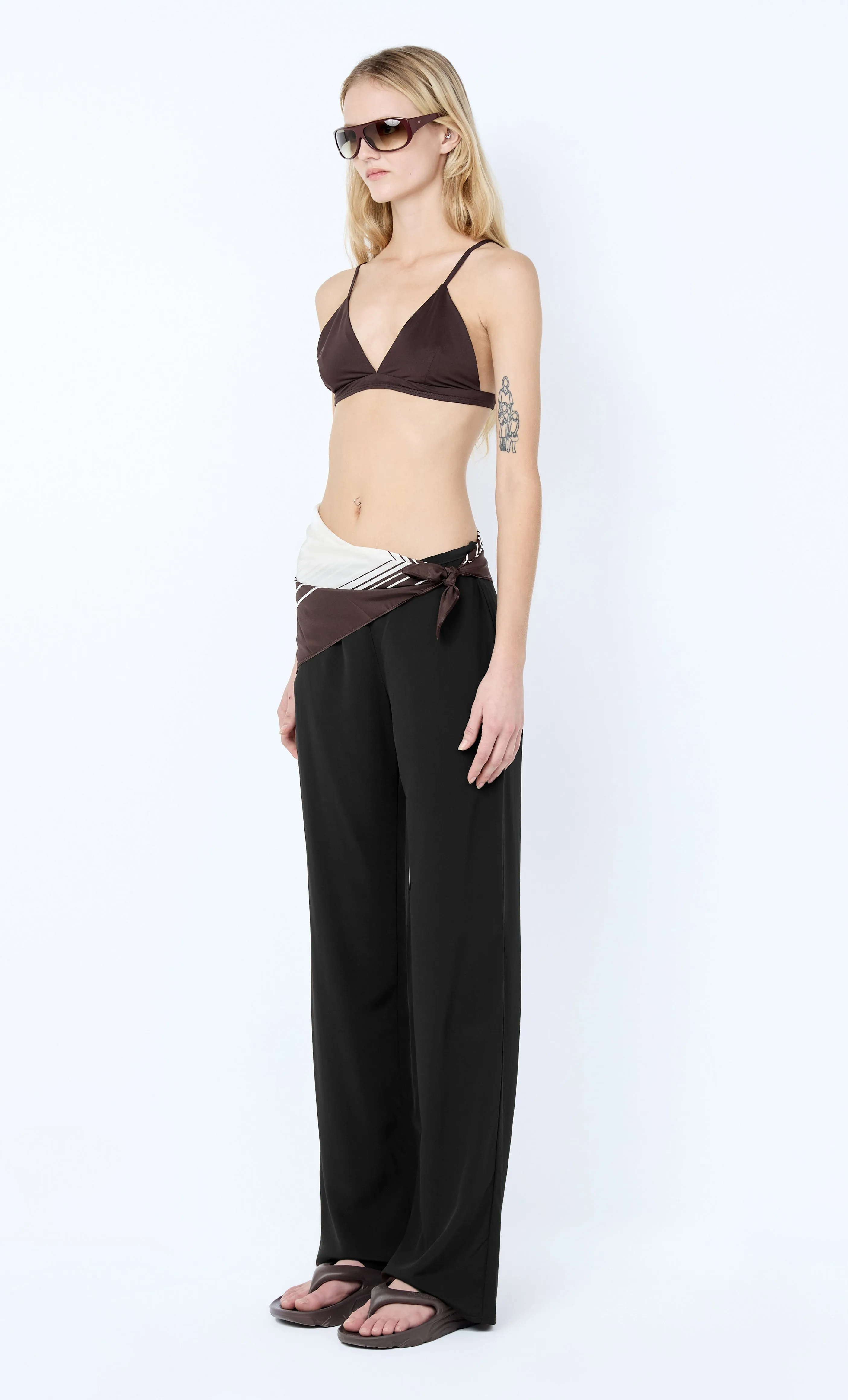 LUCIE PANT - BLACK sold by bec + bridge product image thumbnail 2