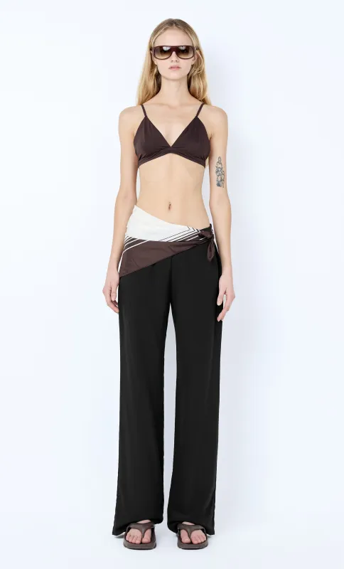 LUCIE PANT - BLACK sold by bec + bridge