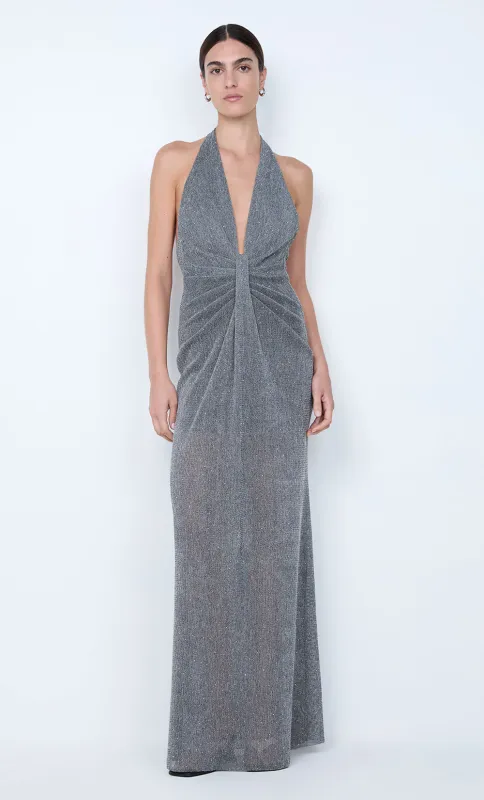 ASTRA DRAPE MAXI DRESS - CHROME sold by bec + bridge