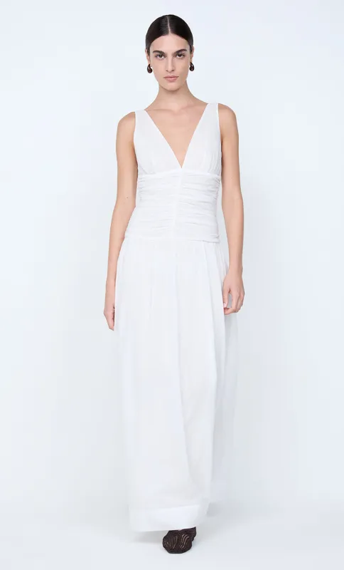 MARLOWE MAXI DRESS - WHITE sold by bec + bridge