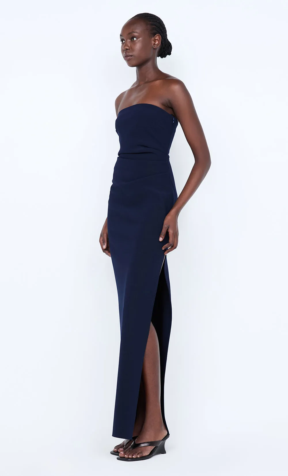 REINA STRAPLESS MAXI DRESS - INK sold by bec + bridge product image thumbnail 2