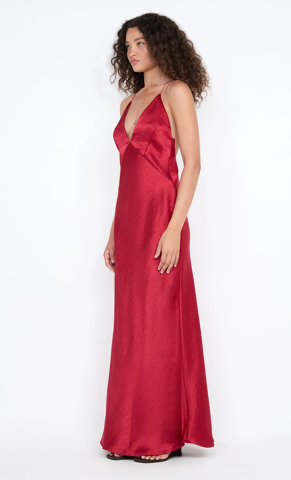ARIAHN MAXI DRESS - CHERRY sold by bec + bridge product image thumbnail 3