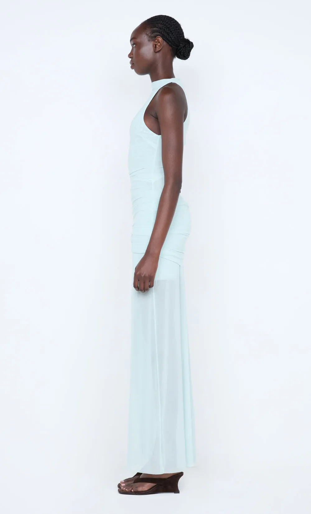 BLAINE DRAPE MAXI DRESS - SPEARMINT sold by bec + bridge product image thumbnail 3