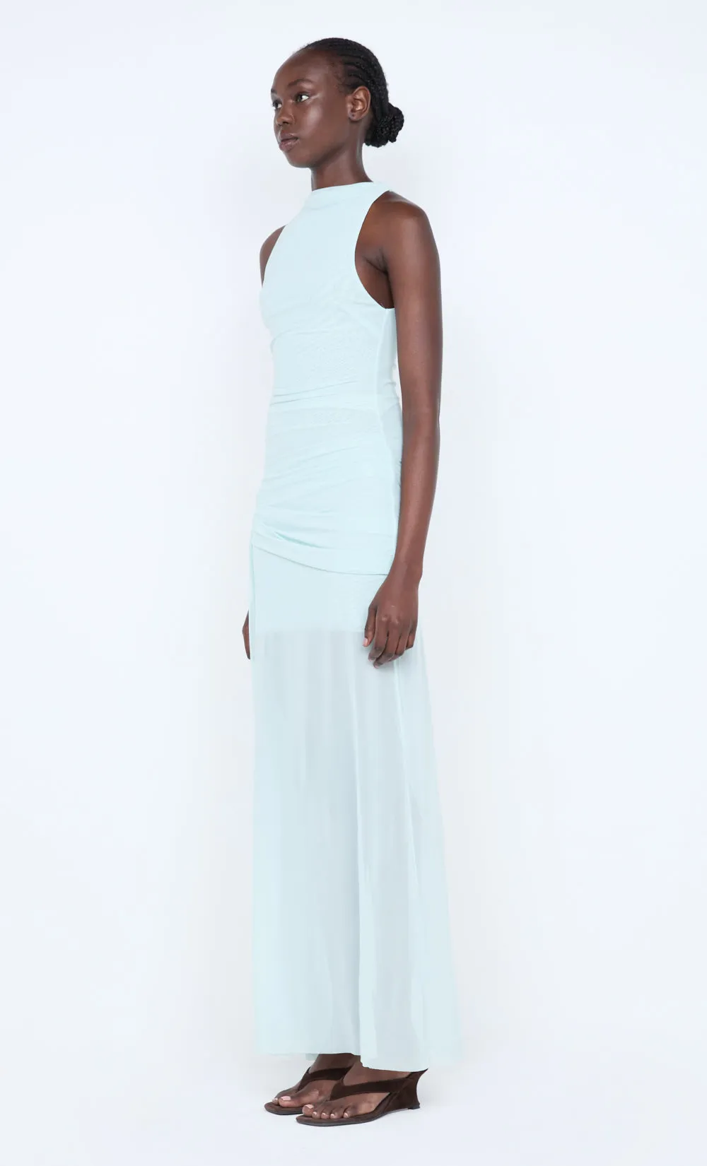 BLAINE DRAPE MAXI DRESS - SPEARMINT sold by bec + bridge product image thumbnail 2