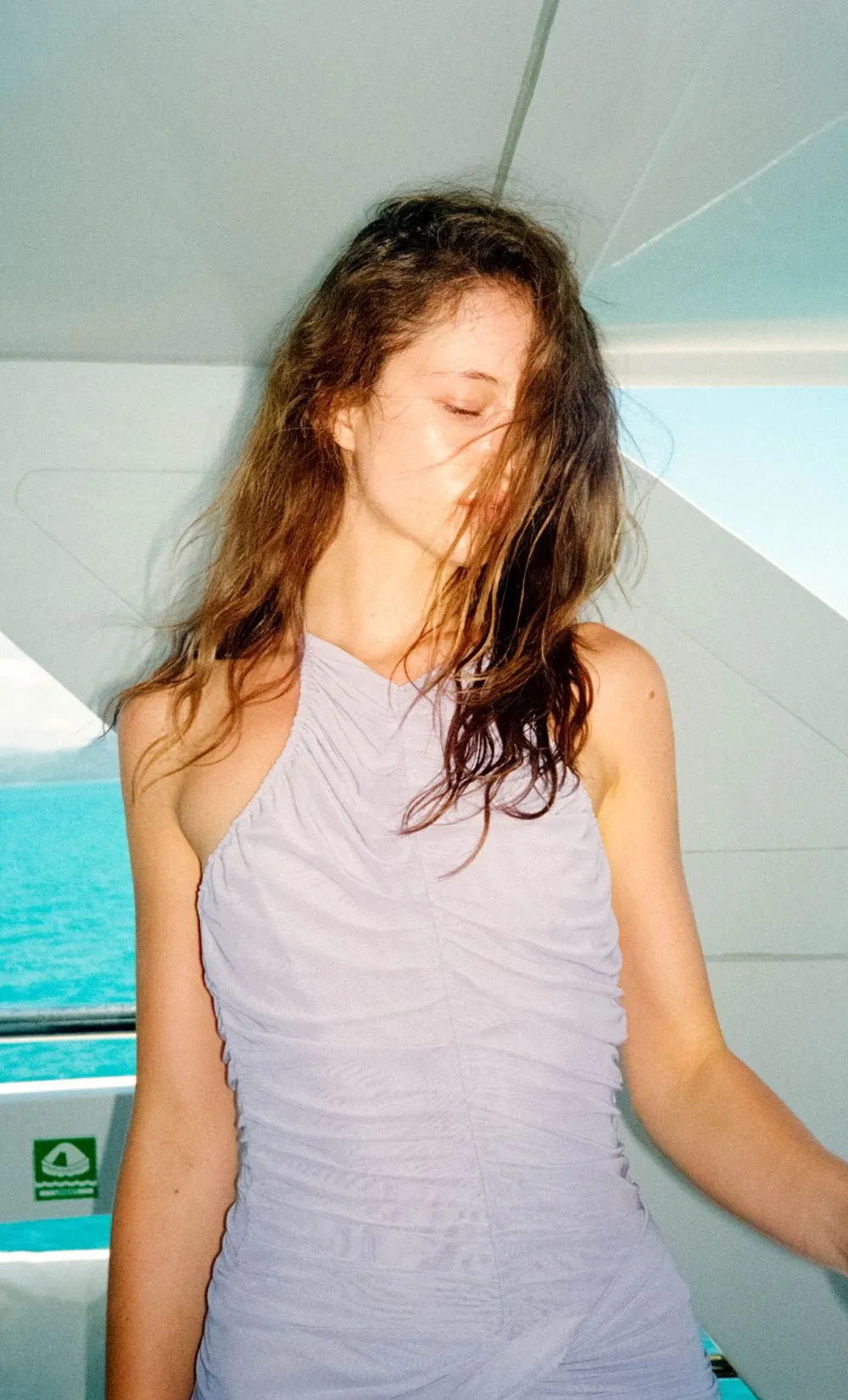 DELILAH HALTER MAXI DRESS - WISTERIA sold by bec + bridge product image thumbnail 2