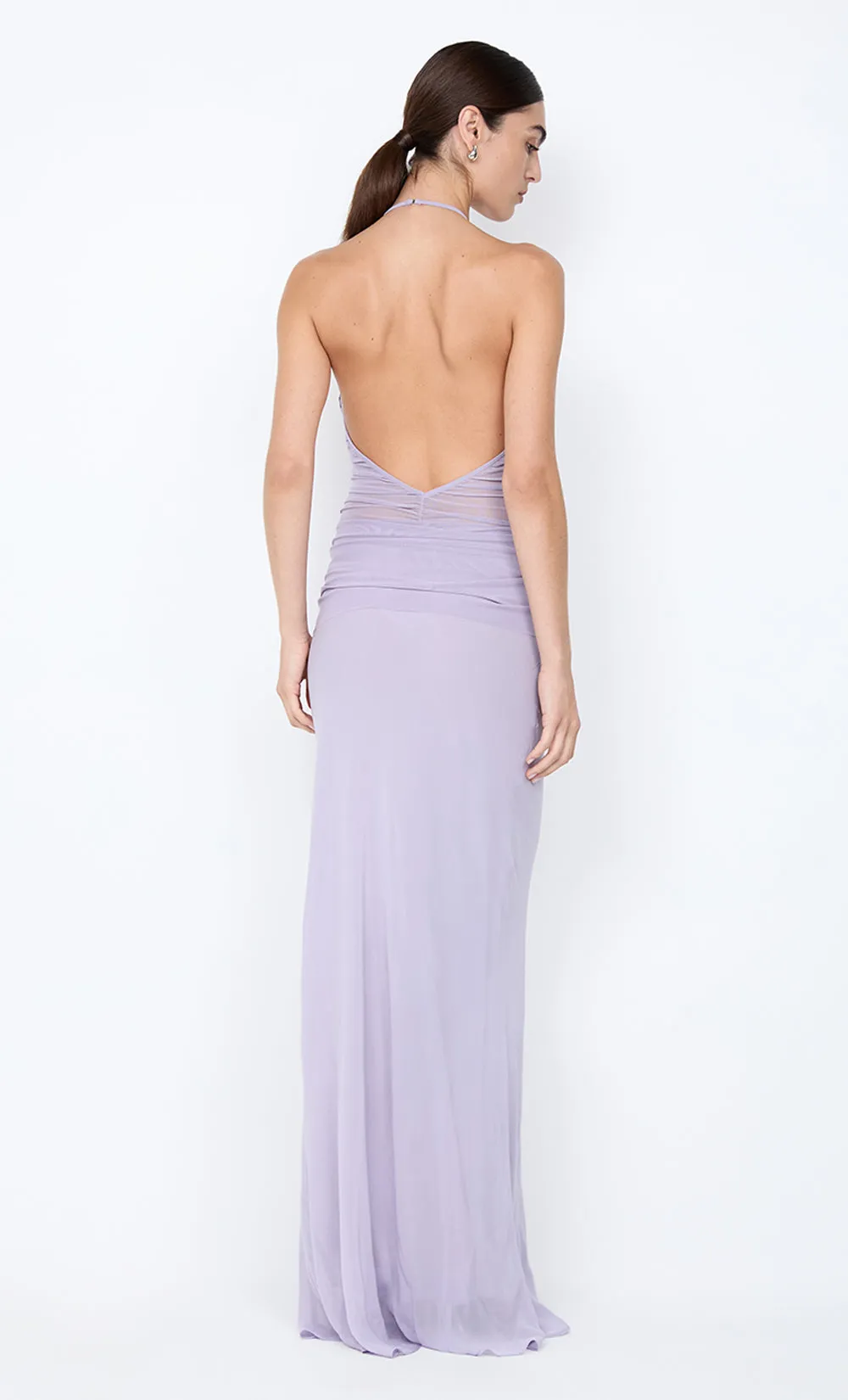 DELILAH HALTER MAXI DRESS - WISTERIA sold by bec + bridge product image thumbnail 3