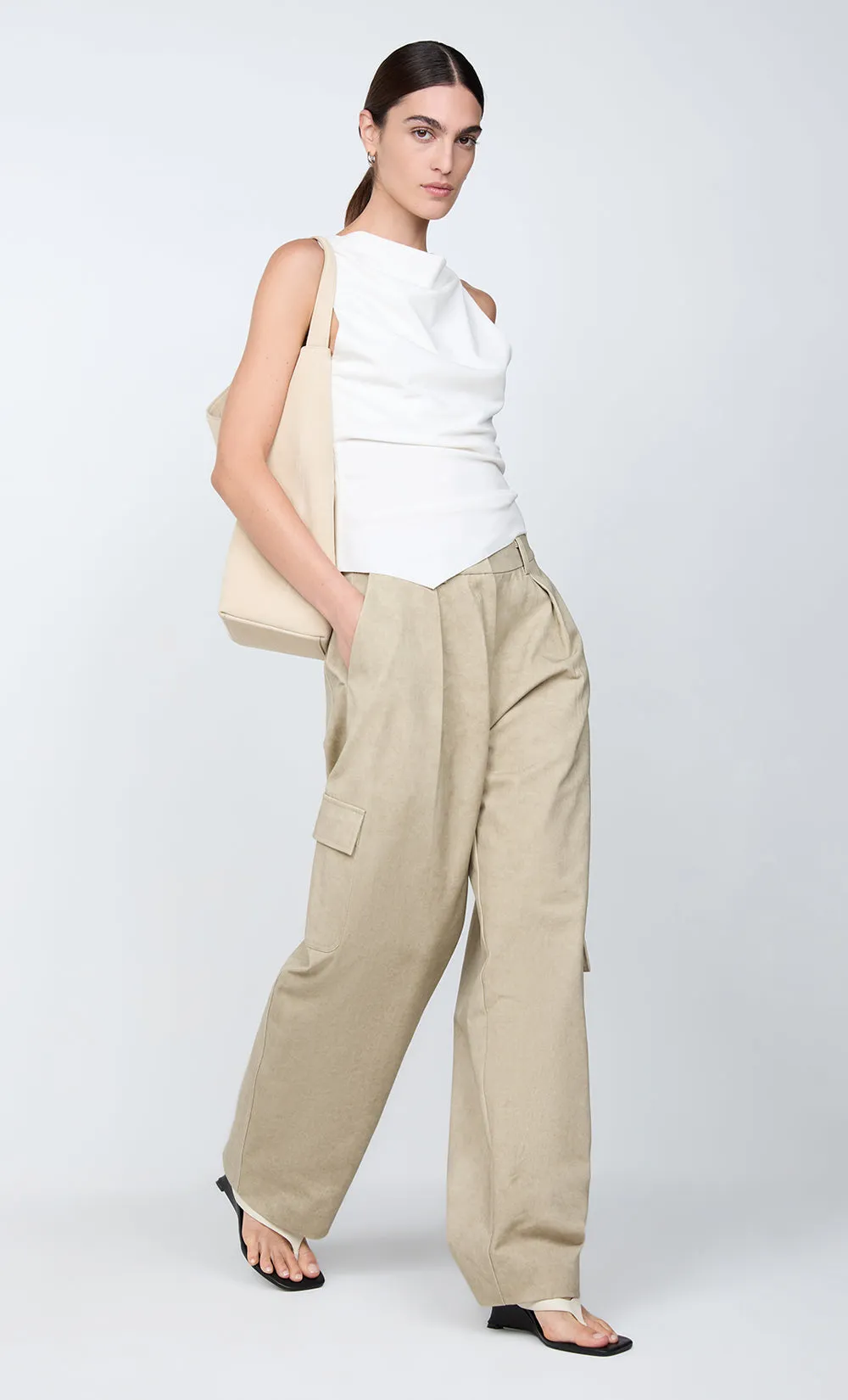 ANNETTA TOP - WHITE sold by bec + bridge product image thumbnail 4