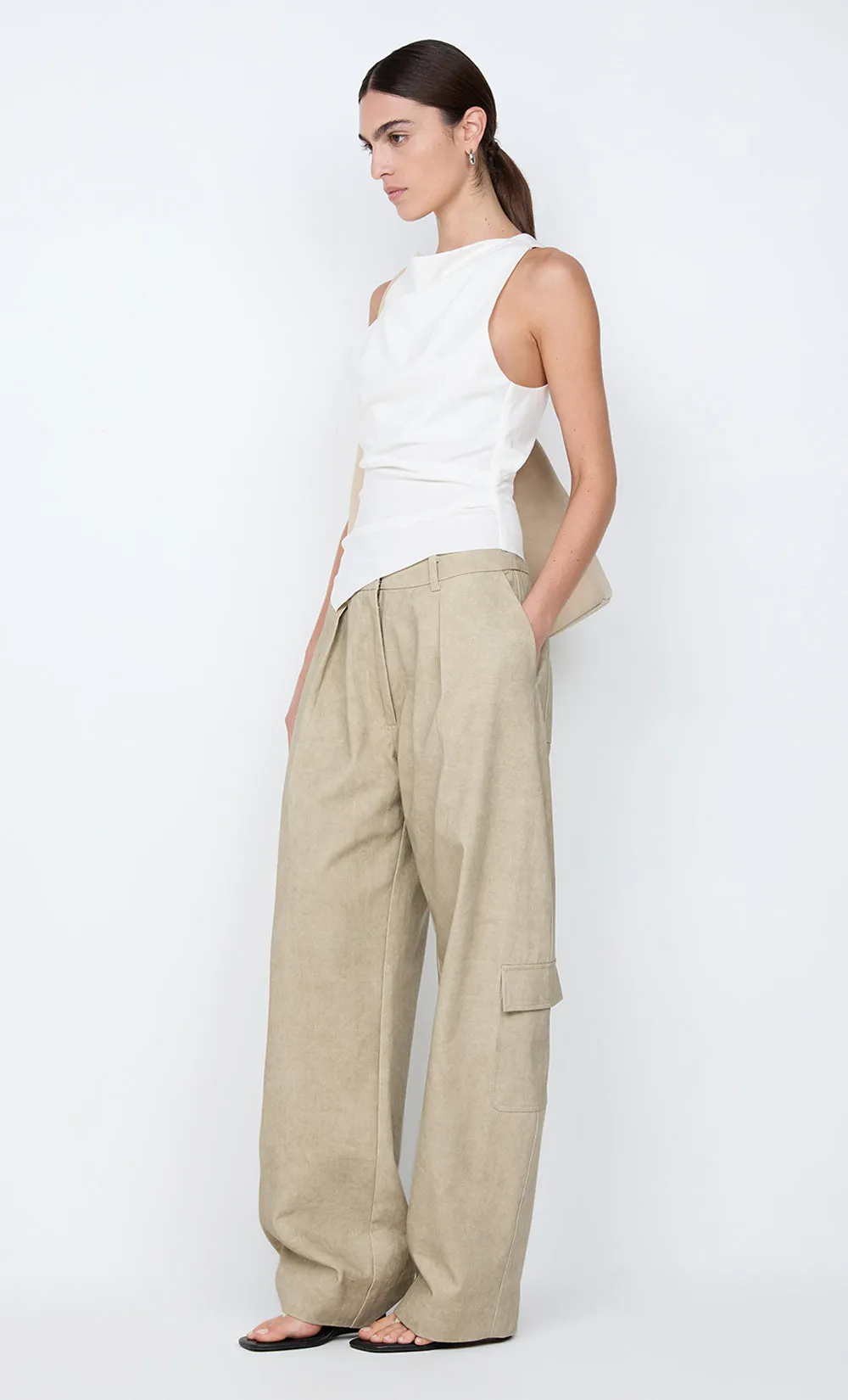 ANNETTA TOP - WHITE sold by bec + bridge product image thumbnail 5