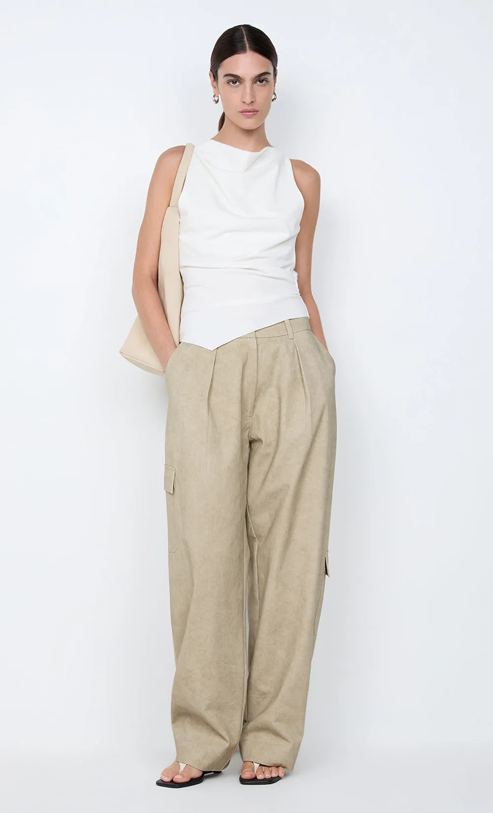 ANNETTA TOP - WHITE sold by bec + bridge