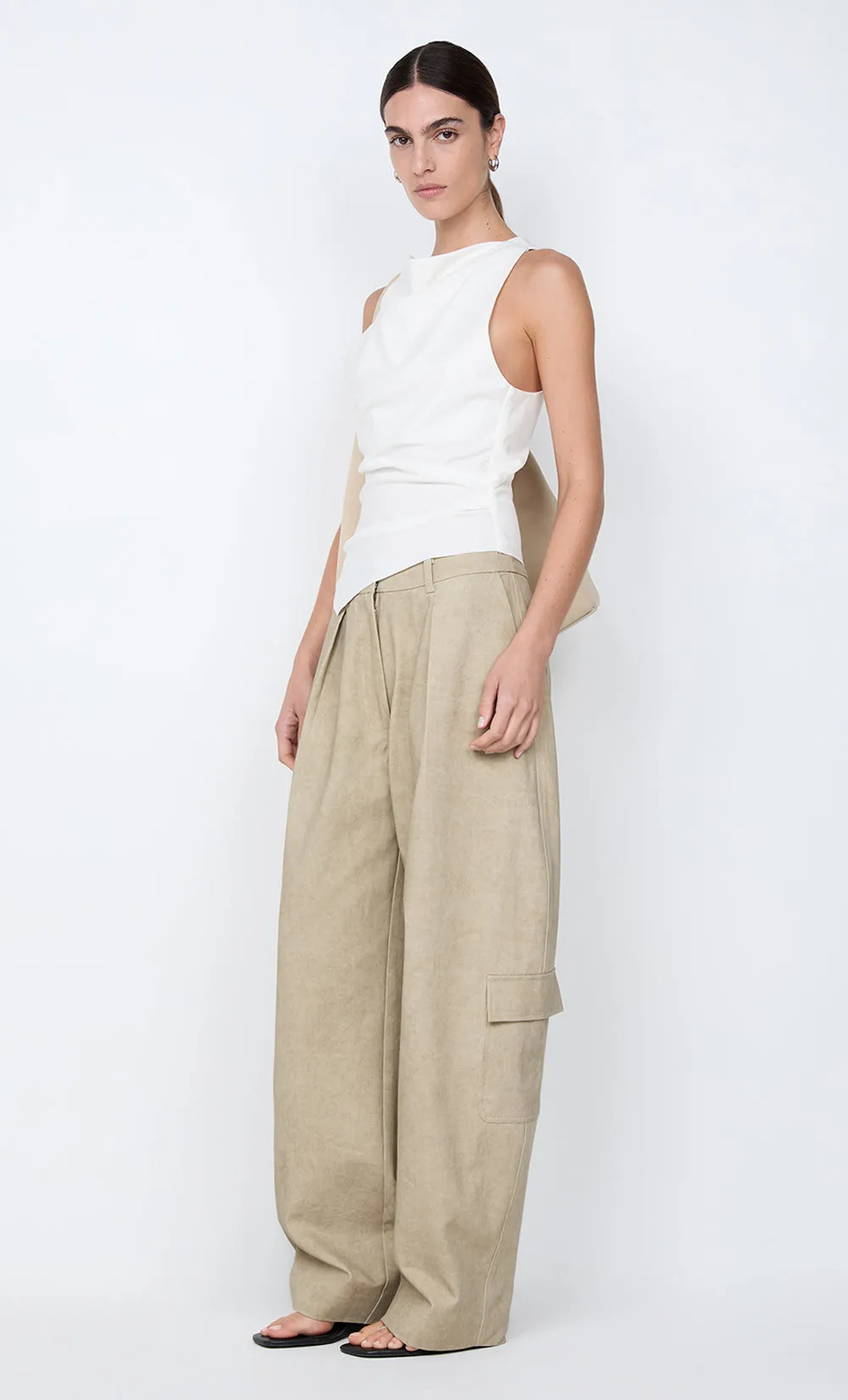 ANNETTA TOP - WHITE sold by bec + bridge product image thumbnail 3