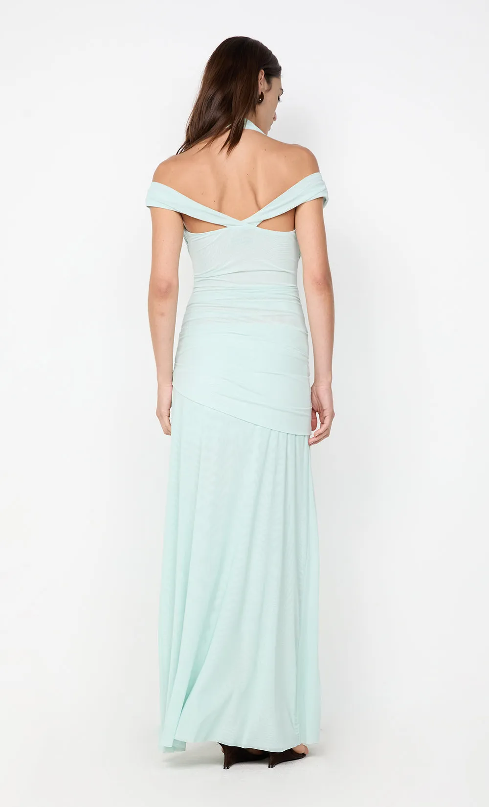 WINNIE HALTER MAXI DRESS - SPEARMINT sold by bec + bridge product image thumbnail 5