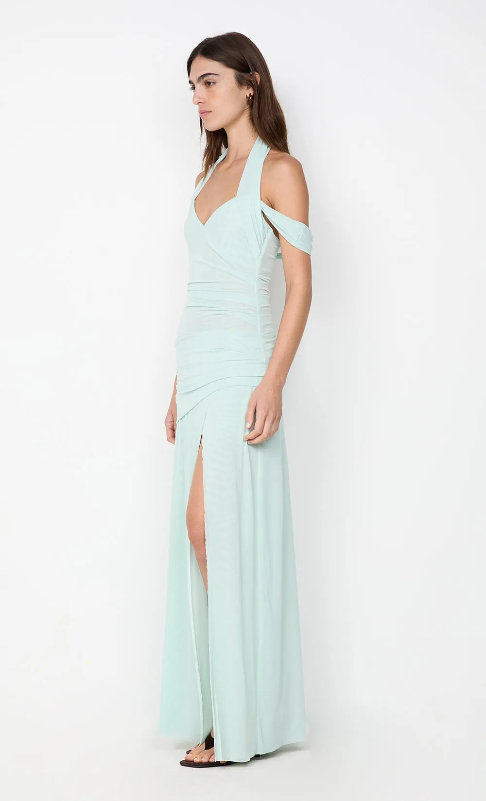 WINNIE HALTER MAXI DRESS - SPEARMINT sold by bec + bridge product image thumbnail 2