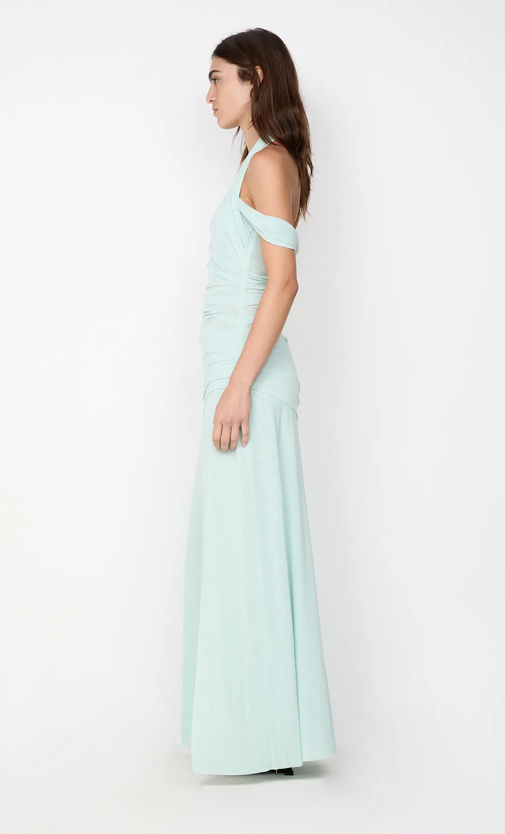 WINNIE HALTER MAXI DRESS - SPEARMINT sold by bec + bridge product image thumbnail 3